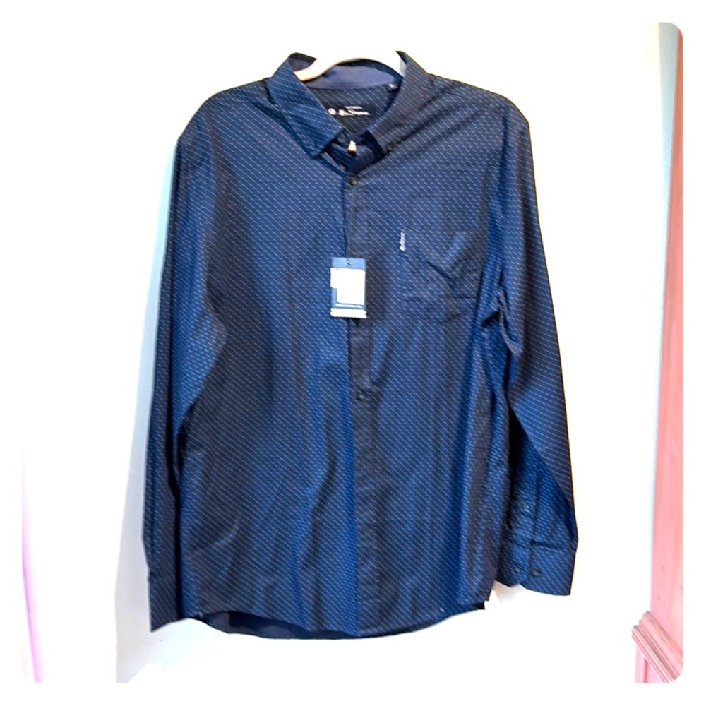 Ben Sherman Men’s Shirt L Dark Navy